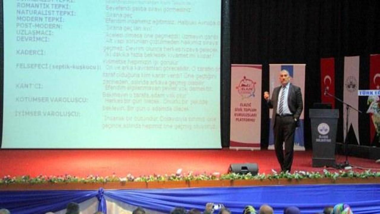 Elazığ'da "STK Kültürü ve Motivasyon" toplantısı