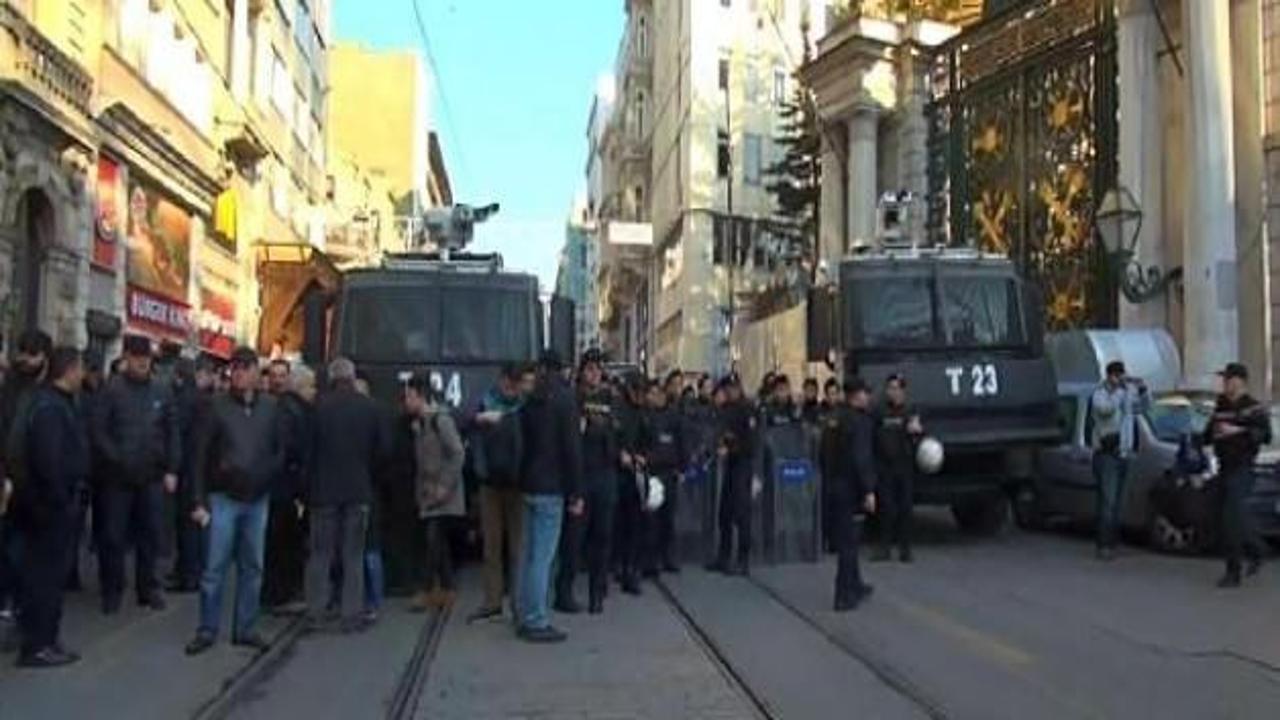 HDP'li gruba İstanbul'da polis müdahalesi