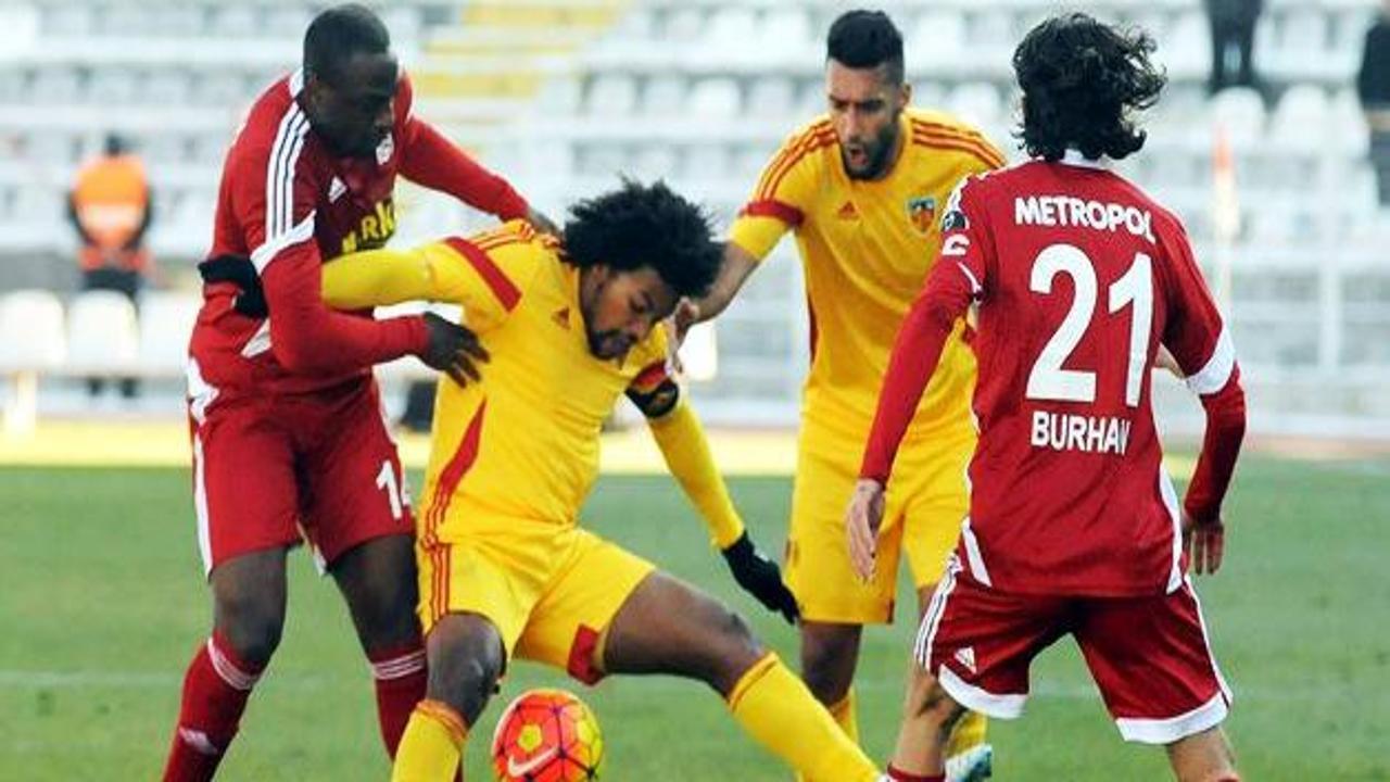 Medicana Sivasspor - Kayserispor: 0-0