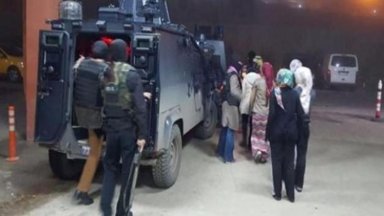 Şırnak'ta 15 kişi gözaltına alındı