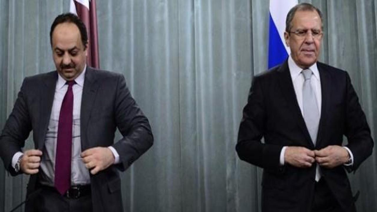 Lavrov'la buluştu, Esad'ı topa tuttu