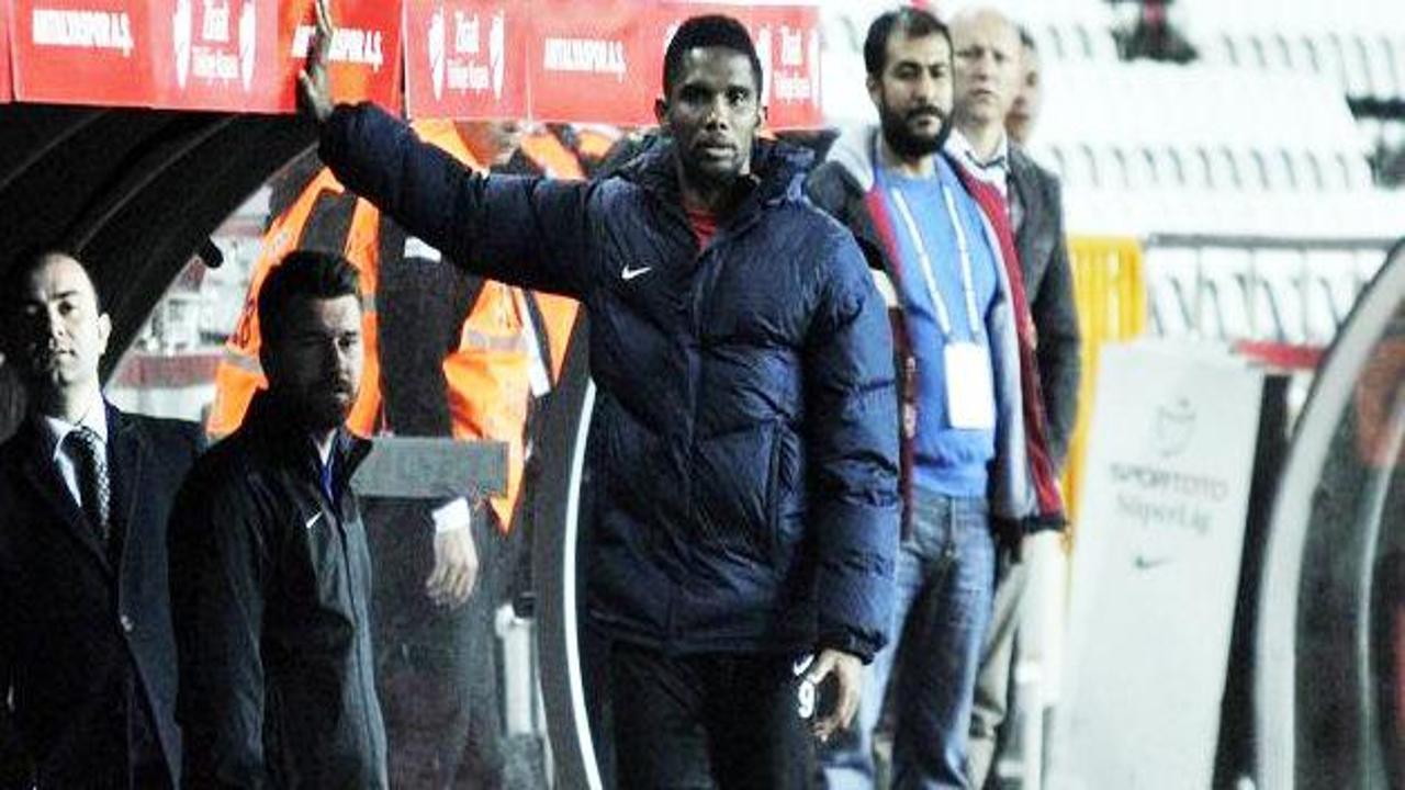 UEFA'dan Antalyaspor'a Eto'o soruşturması!
