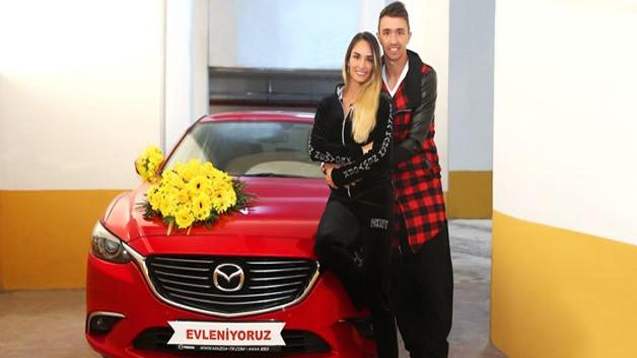 Muslera evleniyor! Türk tipi gelin arabası
