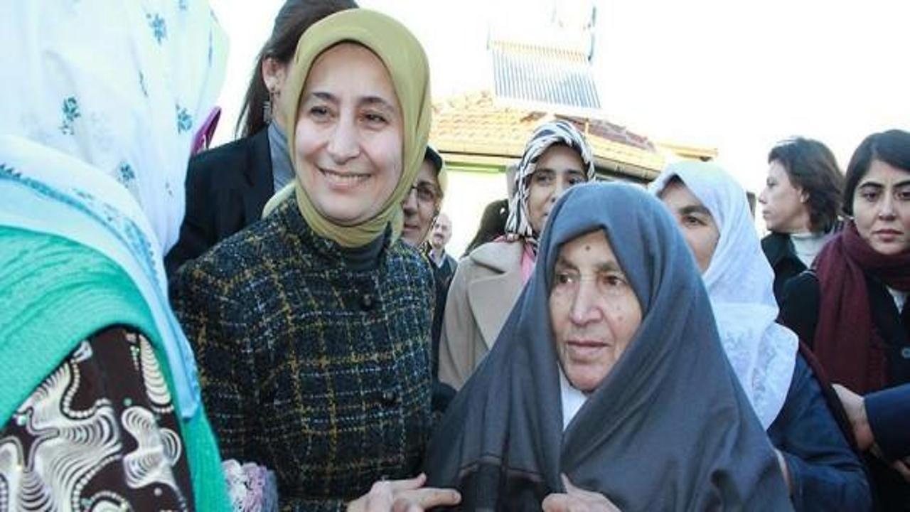 Sare Davutoğlu ana ocağında