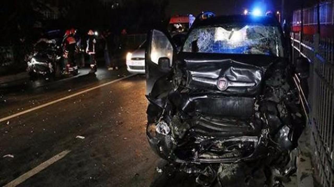 Şişli'de kaza: 7 yaralı