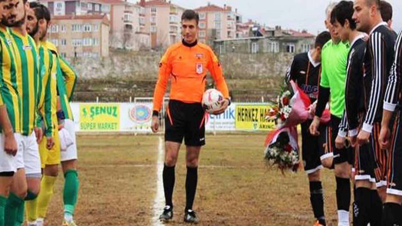 Süper Lig hakemi Özgür Yankaya Amatör lig'de