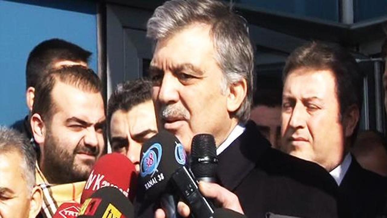 Abdullah Gül'den Sultanahmet açıklaması