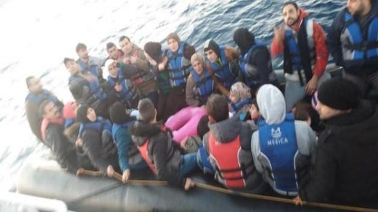 Antalya’da 38 mülteci yakalandı