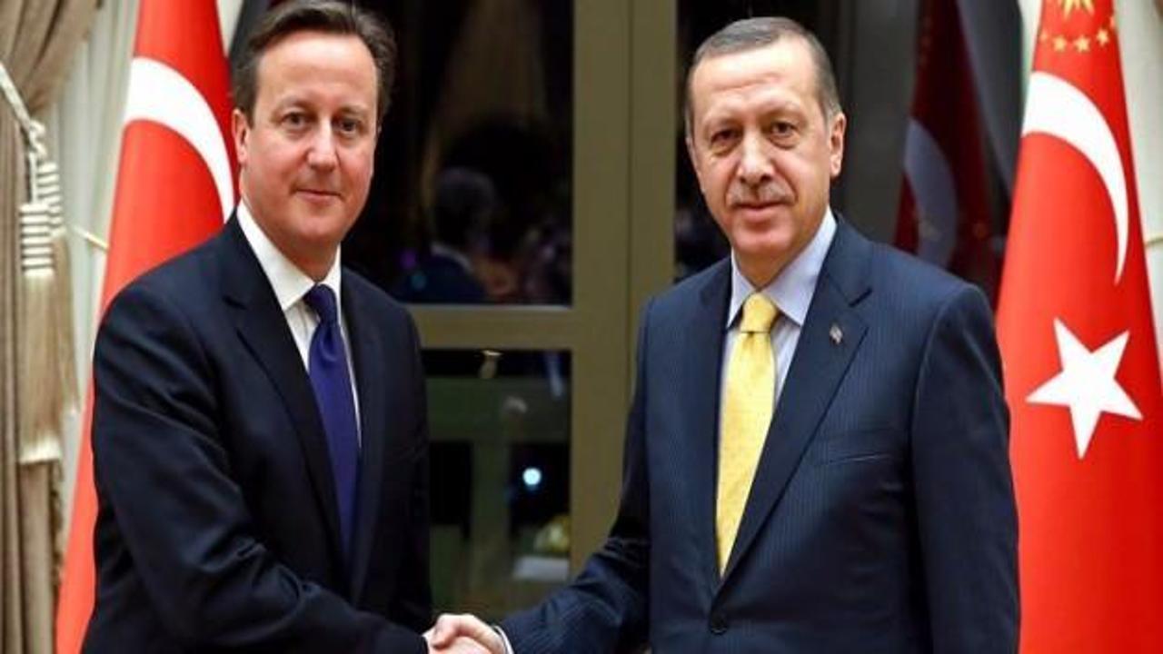 Erdoğan, Cameron ile görüştü