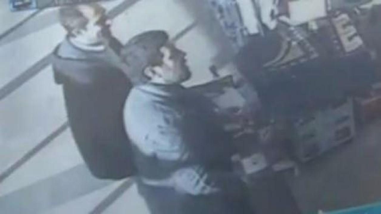 Patlama sırasında yaşanan panik kamerada!