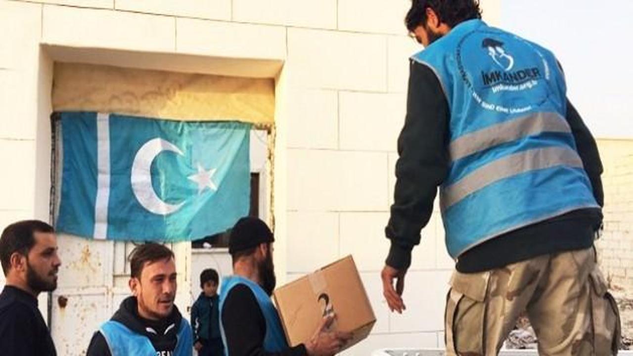 Türkmen kardeşlerimize tam 7 TIR'lık yardım 