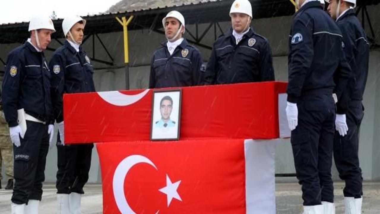 3 şehit polisimiz için Şırnak'ta tören