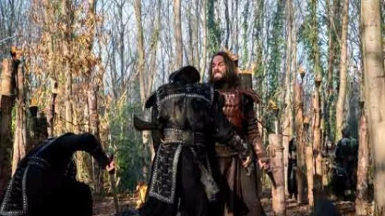 &rsquo;Diriliş Ertuğrul&rsquo;da olay aksiyon sahnesi