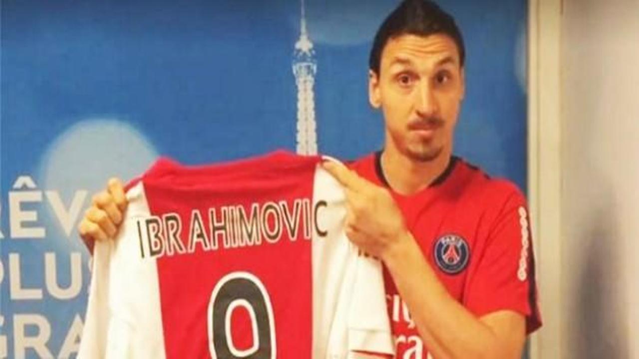 Ibrahimovic'ten sürpriz mesaj