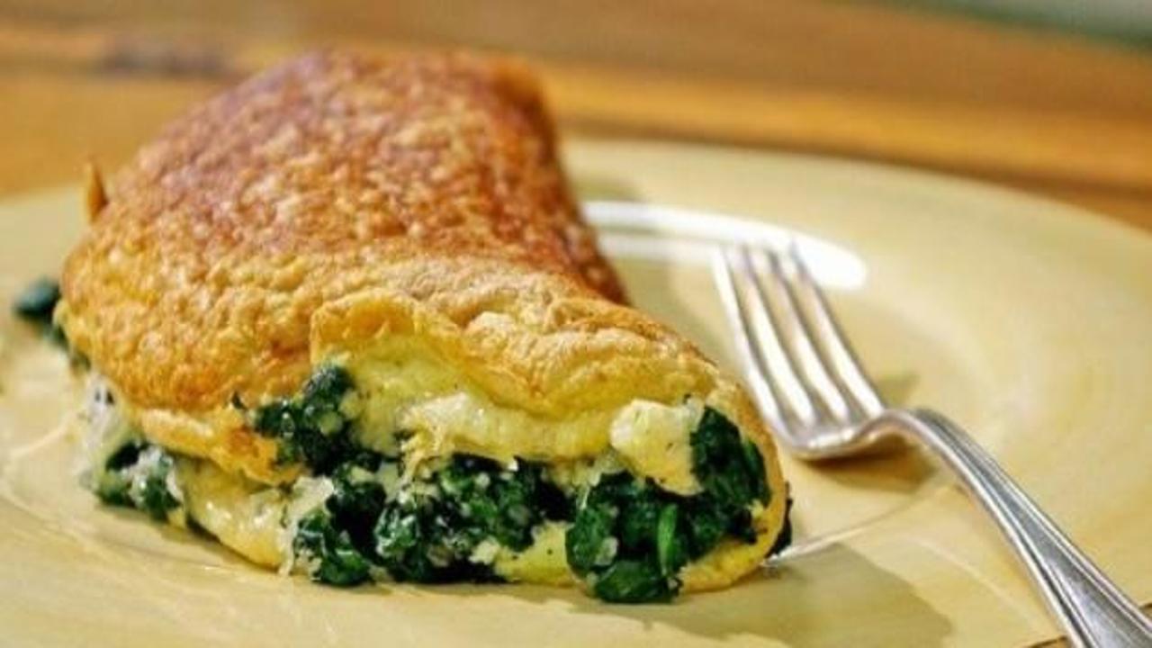 Ispanaklı Omlet tarifi