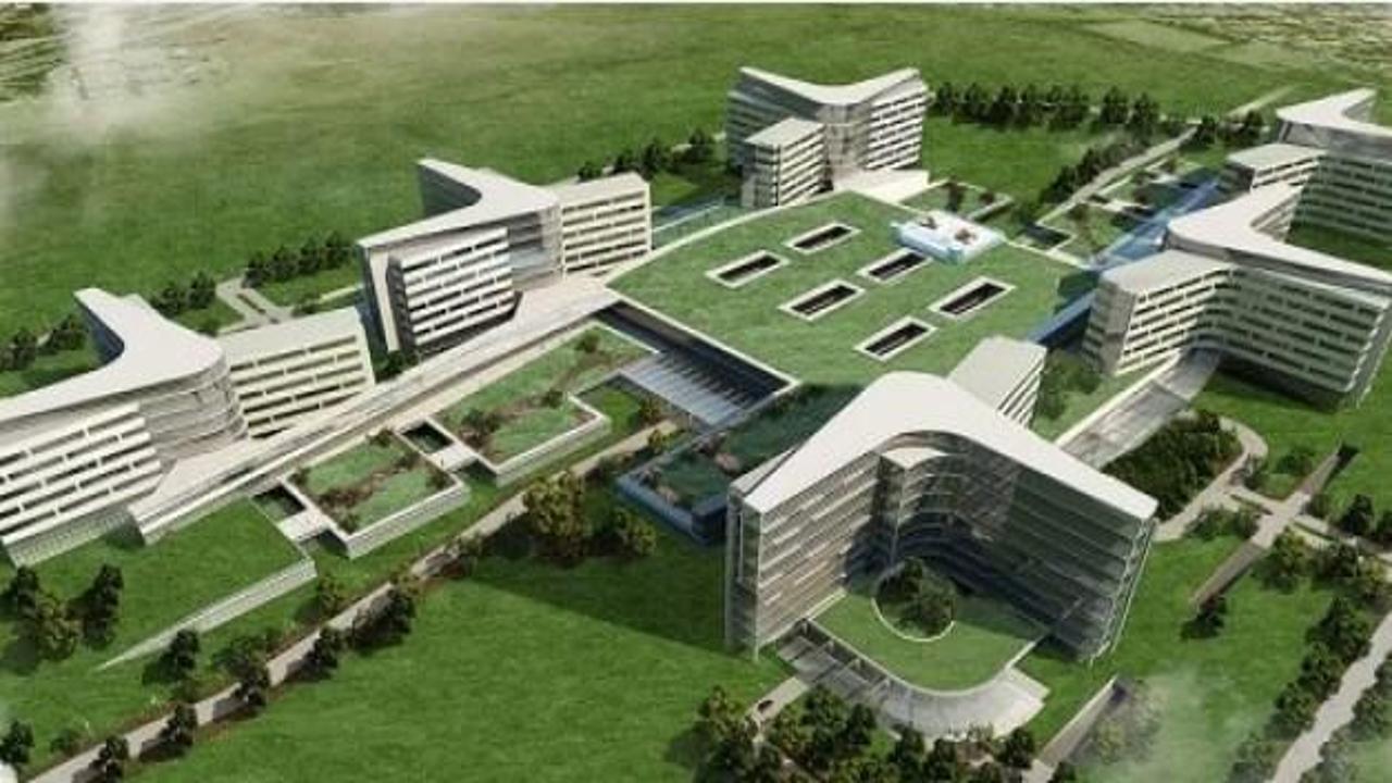Mersin Şehir Hastanesi'nin yüzde 72'si tamamlandı