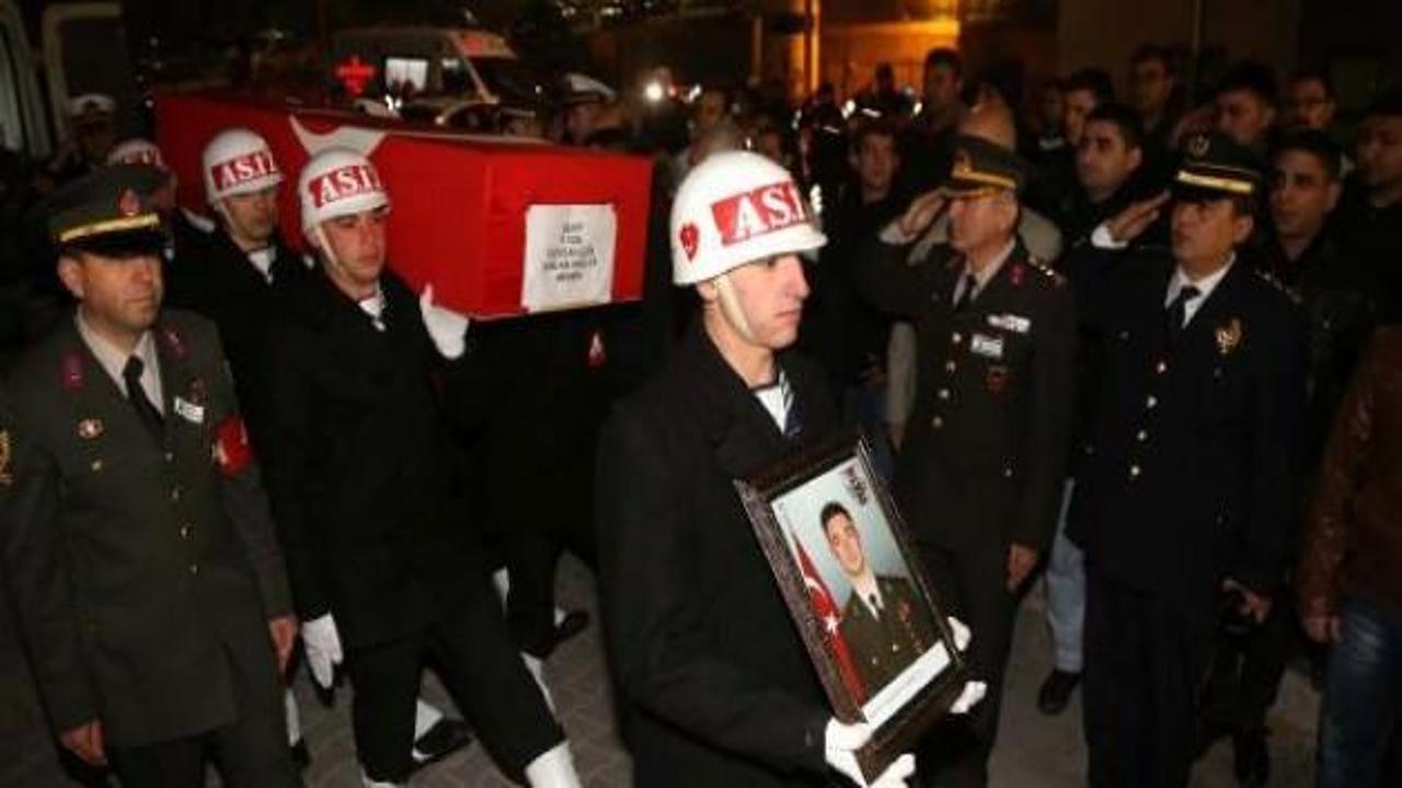 Şehit Yüzbaşı Çiğa'nın cenazesi memleketinde!