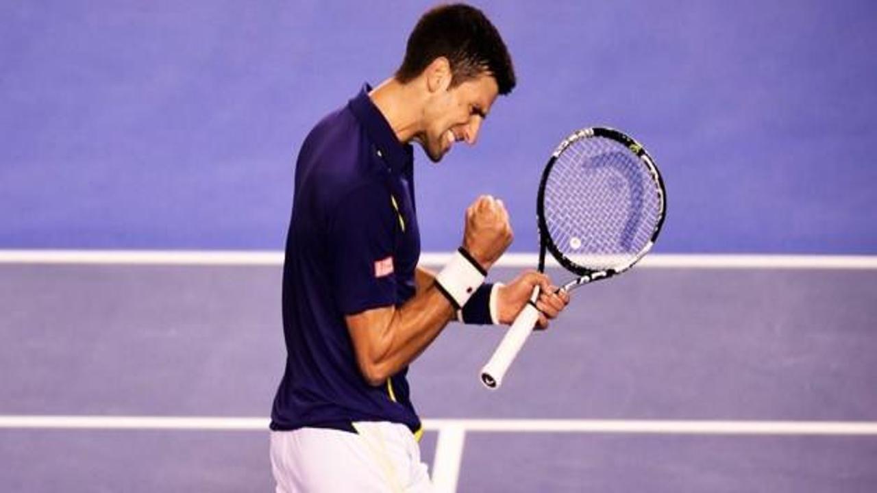 Durdurulamayan şampiyon Djokovic!
