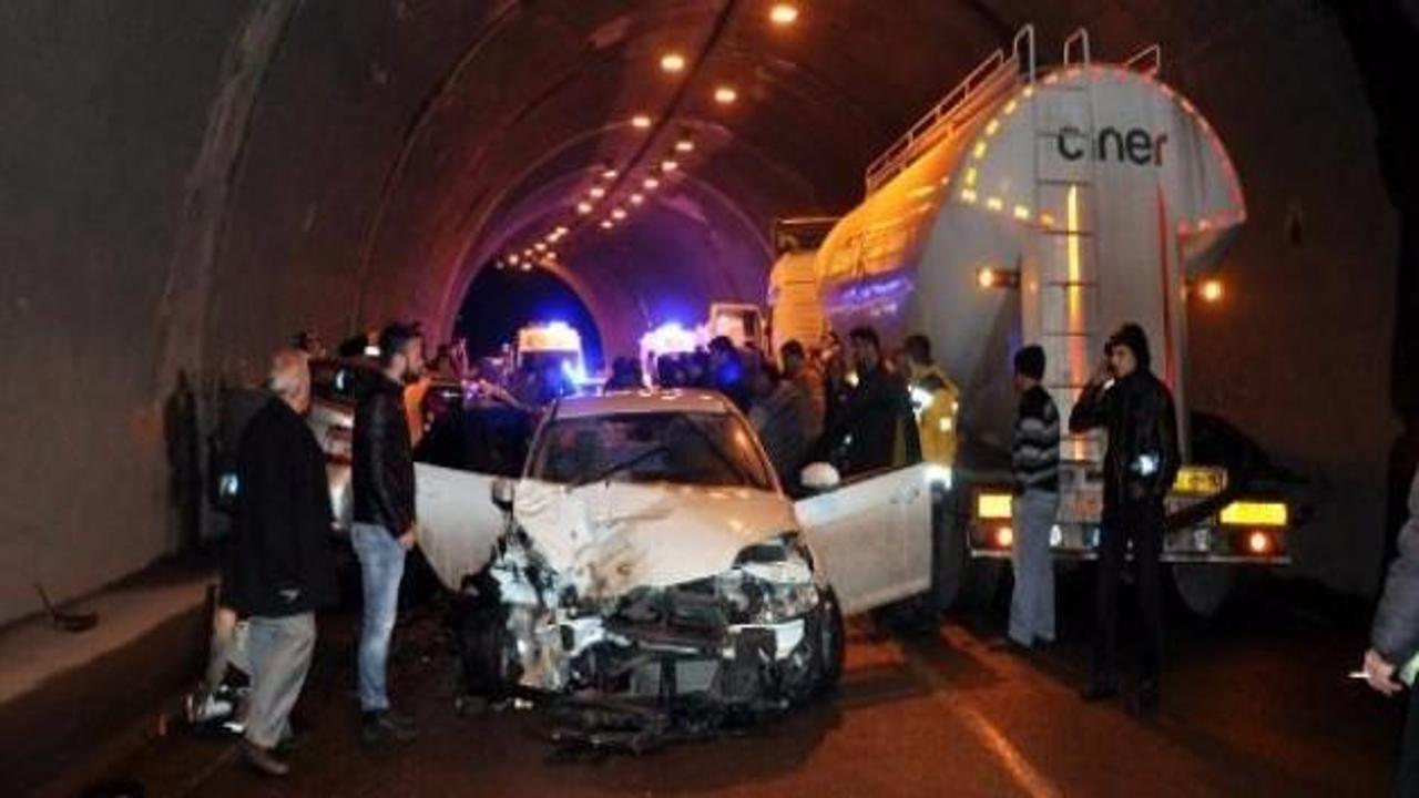 Zonguldak'ta tünel içinde kaza: 3 yaralı