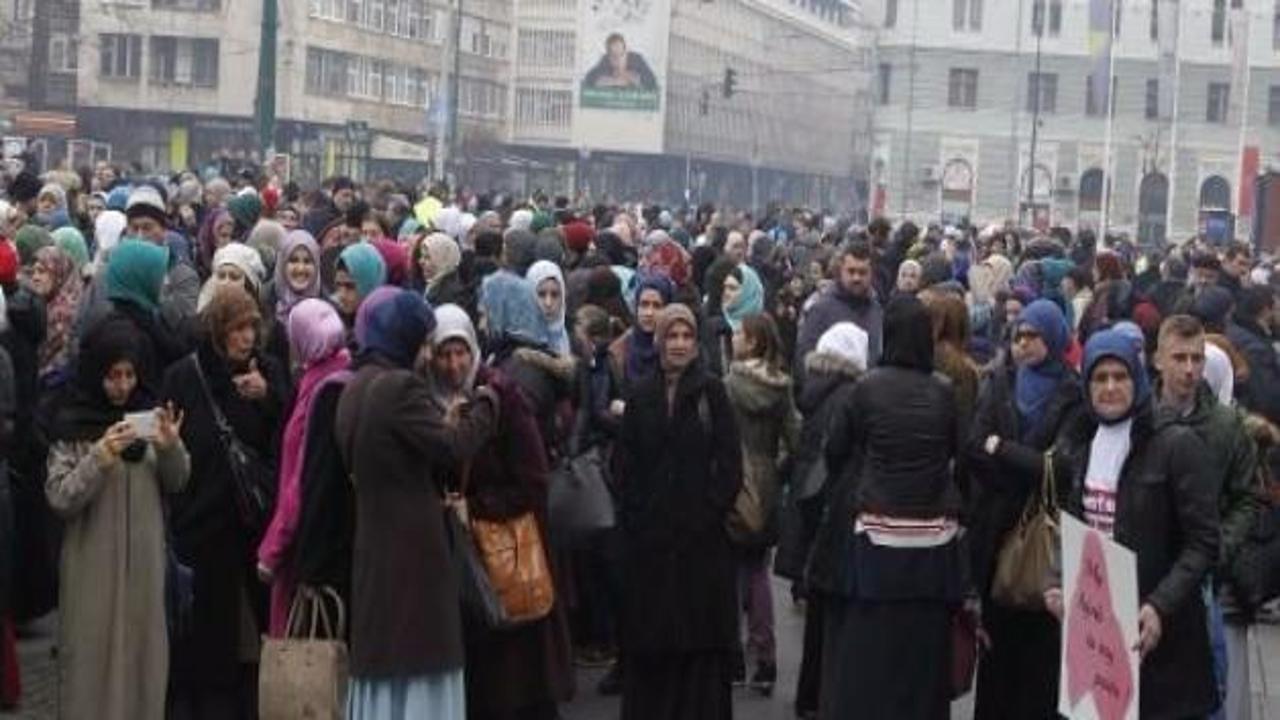 Bosna'da başörtüsü yasağı kararına tepki