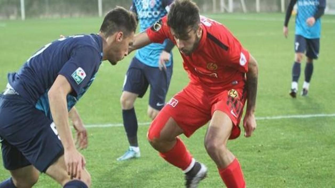 Eskişehirspor, Romanya ekibiyle yenişmedi