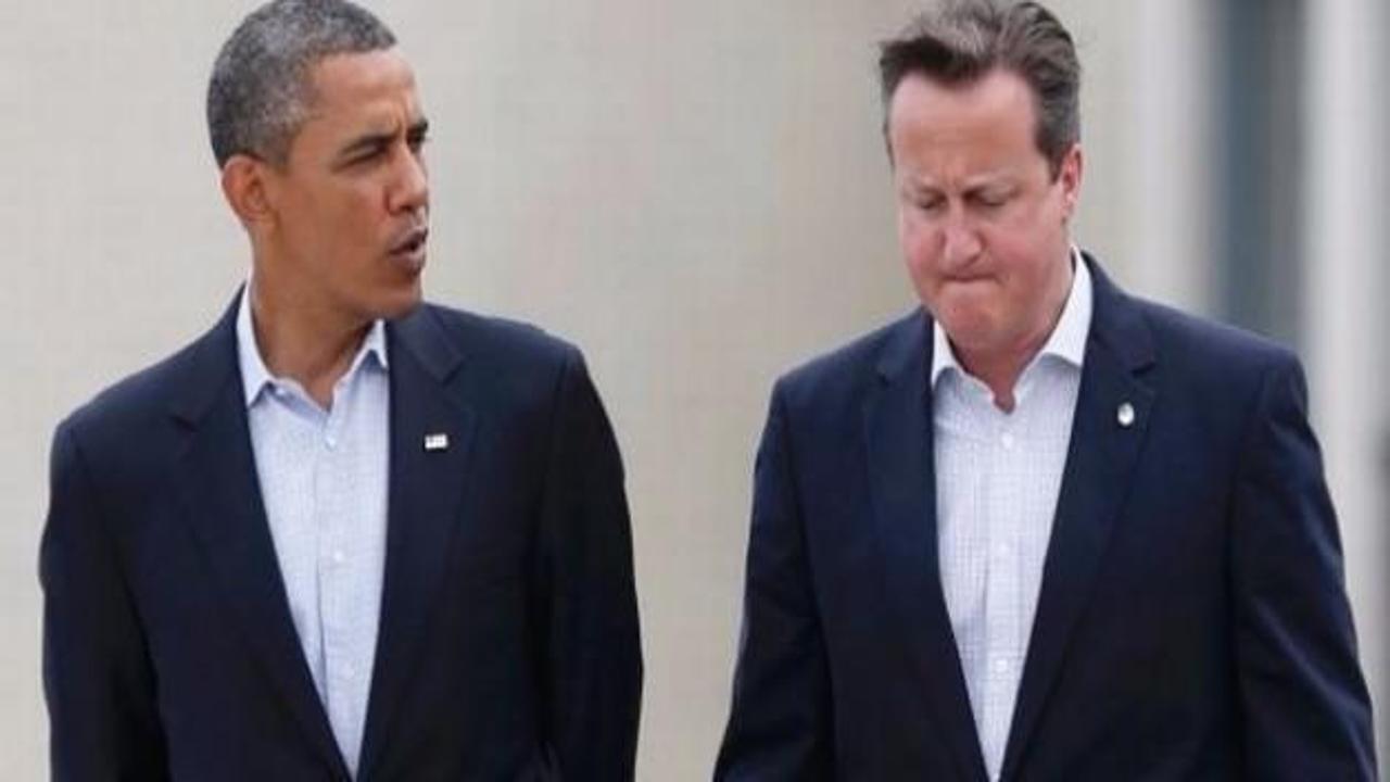 Obama, Cameron ile telefonda görüştü