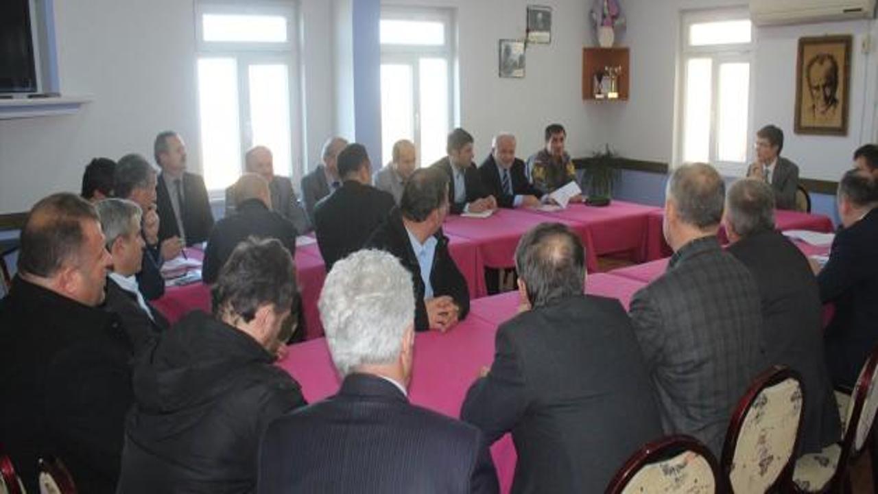 Türkeli'de İlçe İdare Kurulu toplantısı yapıldı
