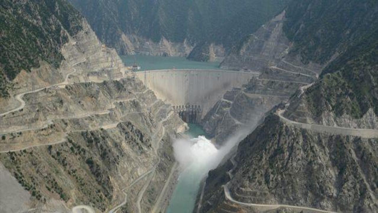 Deriner Barajı, 3,5 milyar kilovatsaat elektrik üretti