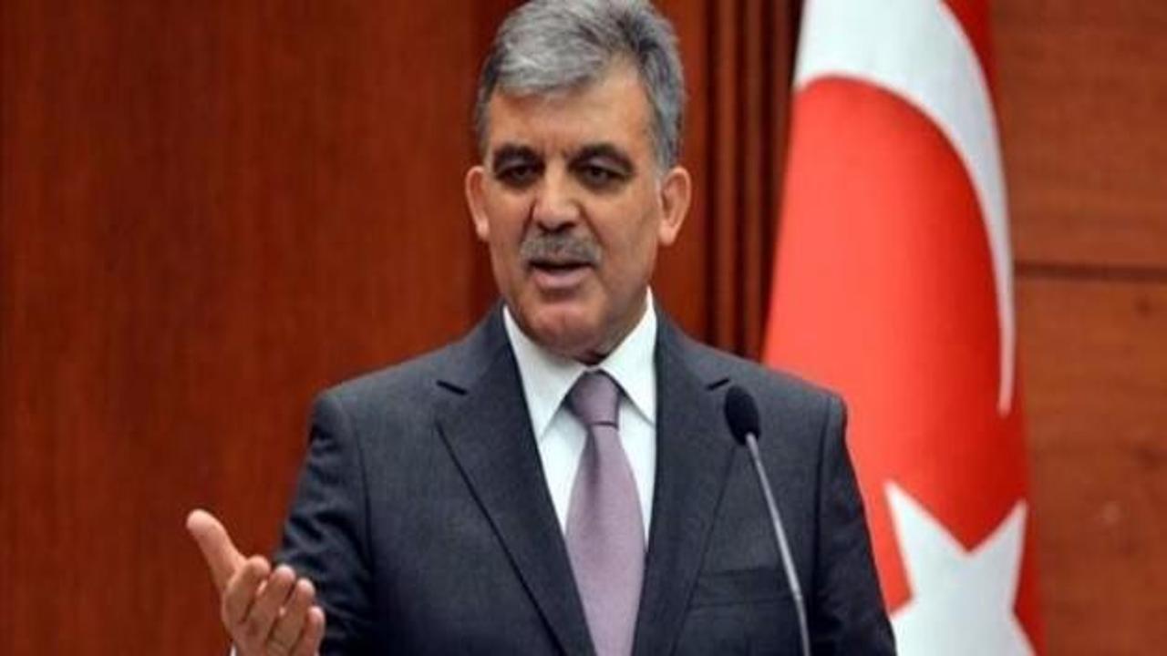 Abdullah Gül, Cumhurbaşkanı Erdoğan ile görüştü