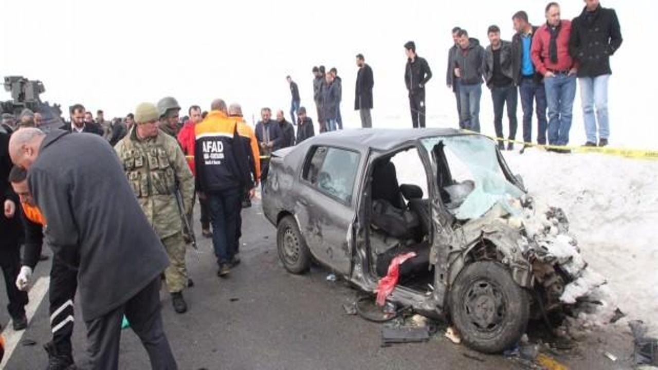 Bitlis'te korkunç kaza: 3 ölü, 1 yaralı!