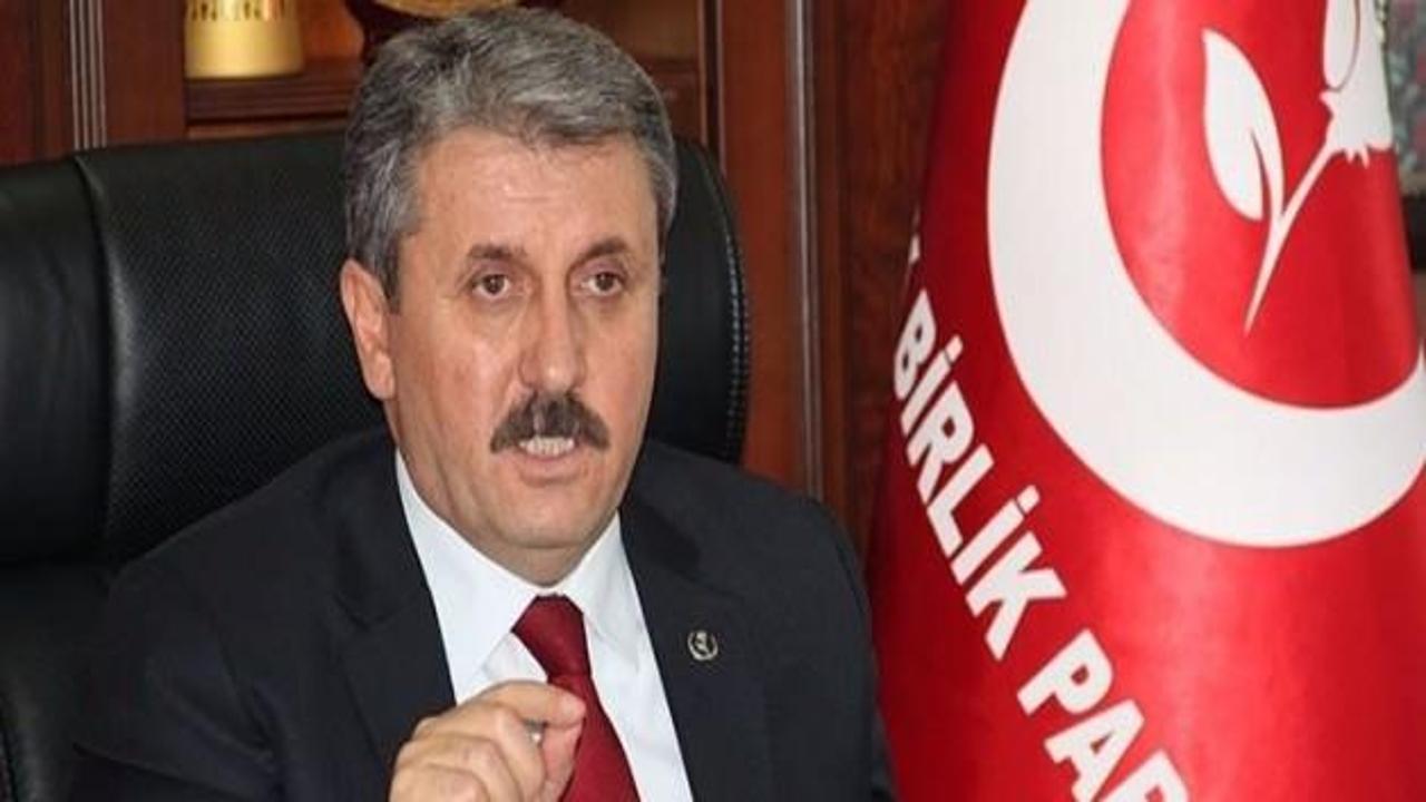 Destici'den CHP'ye 'başkanlık' tepkisi