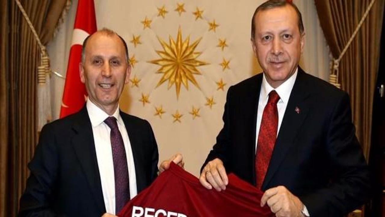 Erdoğan, Muharrem Usta'yı kabul etti