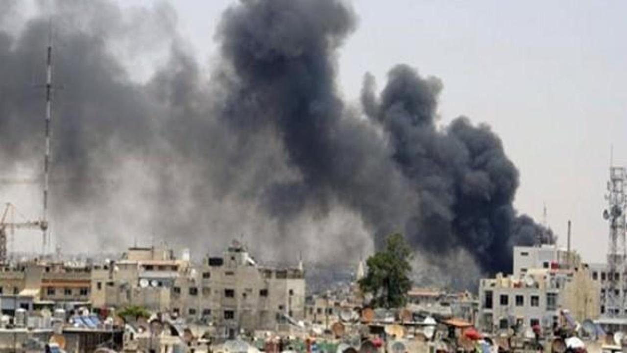 Şam'da büyük patlama: Çok sayıda ölü var