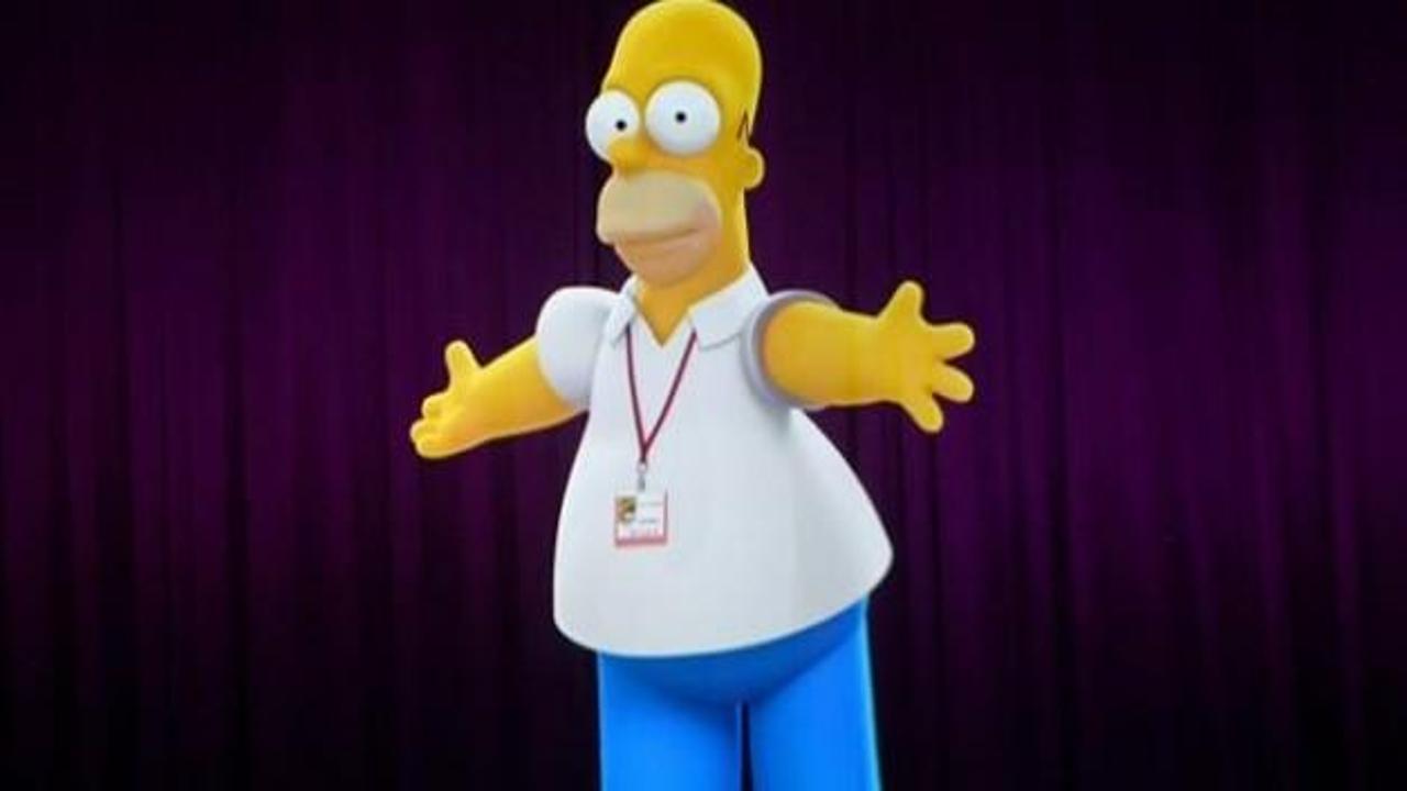 Homer Simpson canlı yayında soruları cevaplayacak