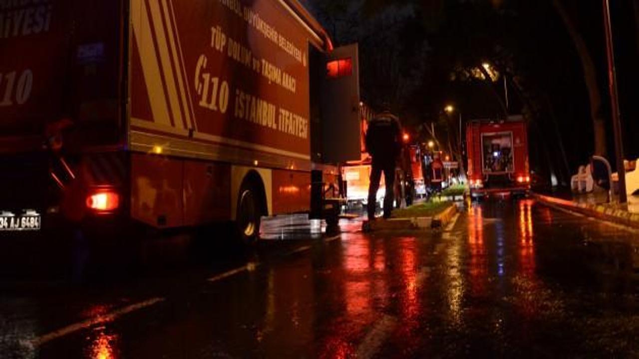 İstanbul'da hastanede yangın paniği