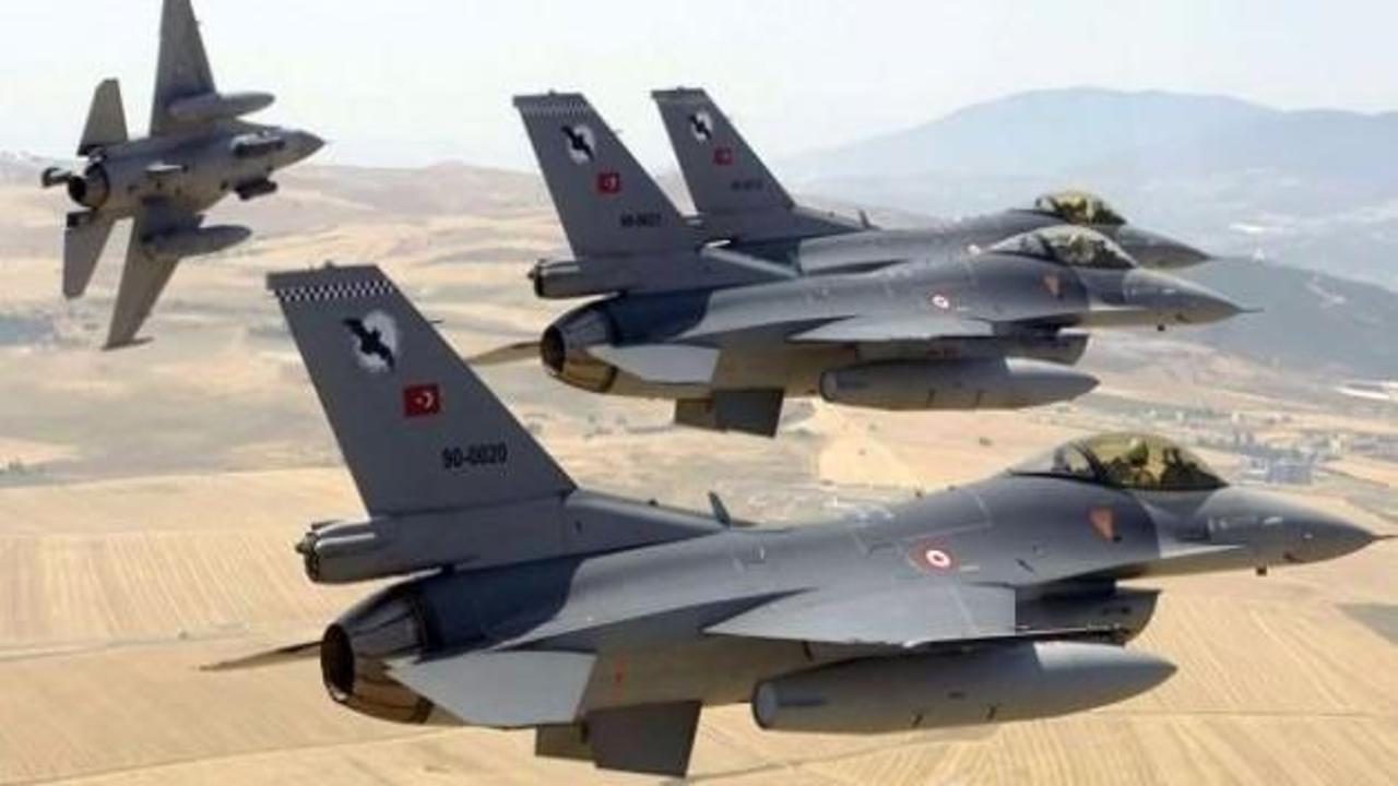 TSK'dan PKK'ya geniş çaplı hava operasyonu