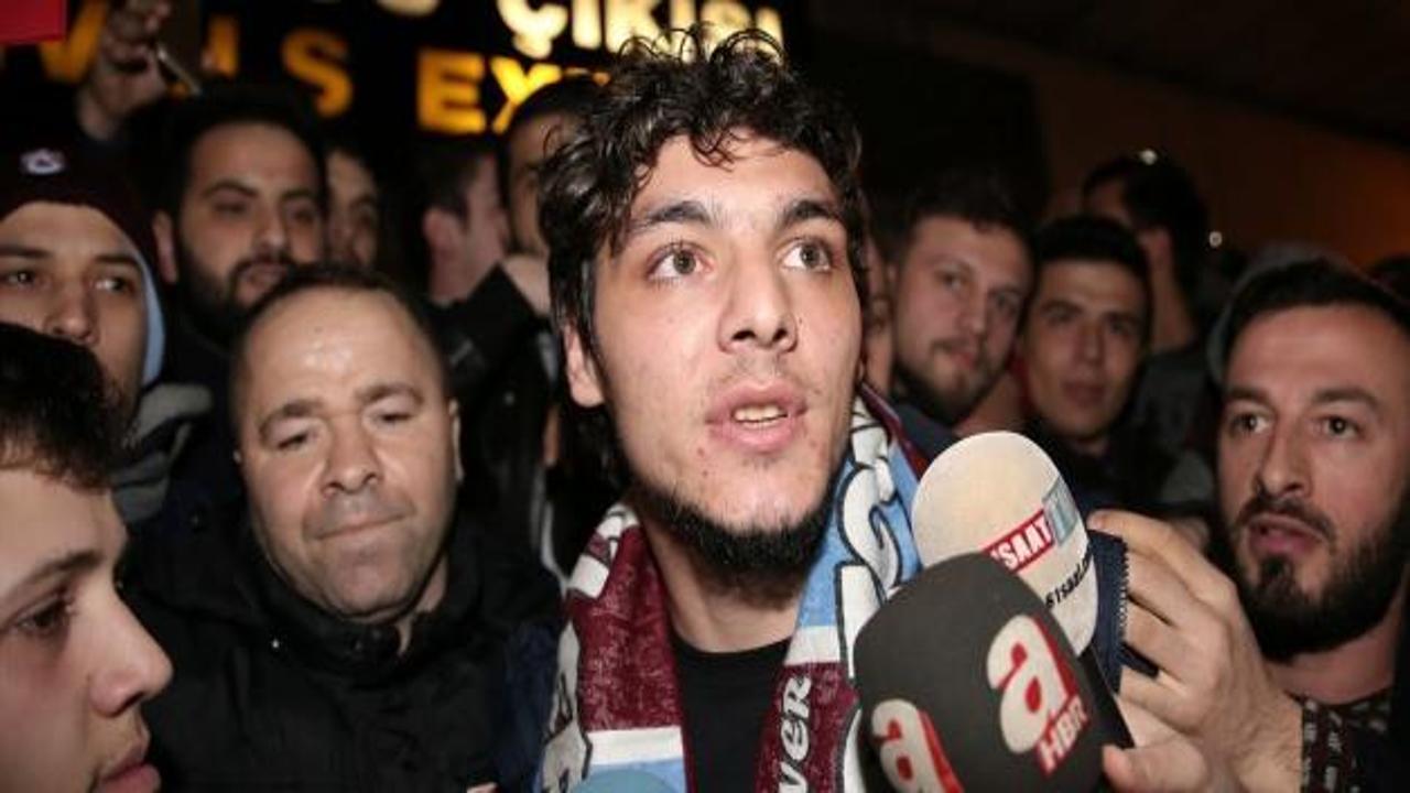 Salih Dursun'a Trabzon'da coşkulu karşılama