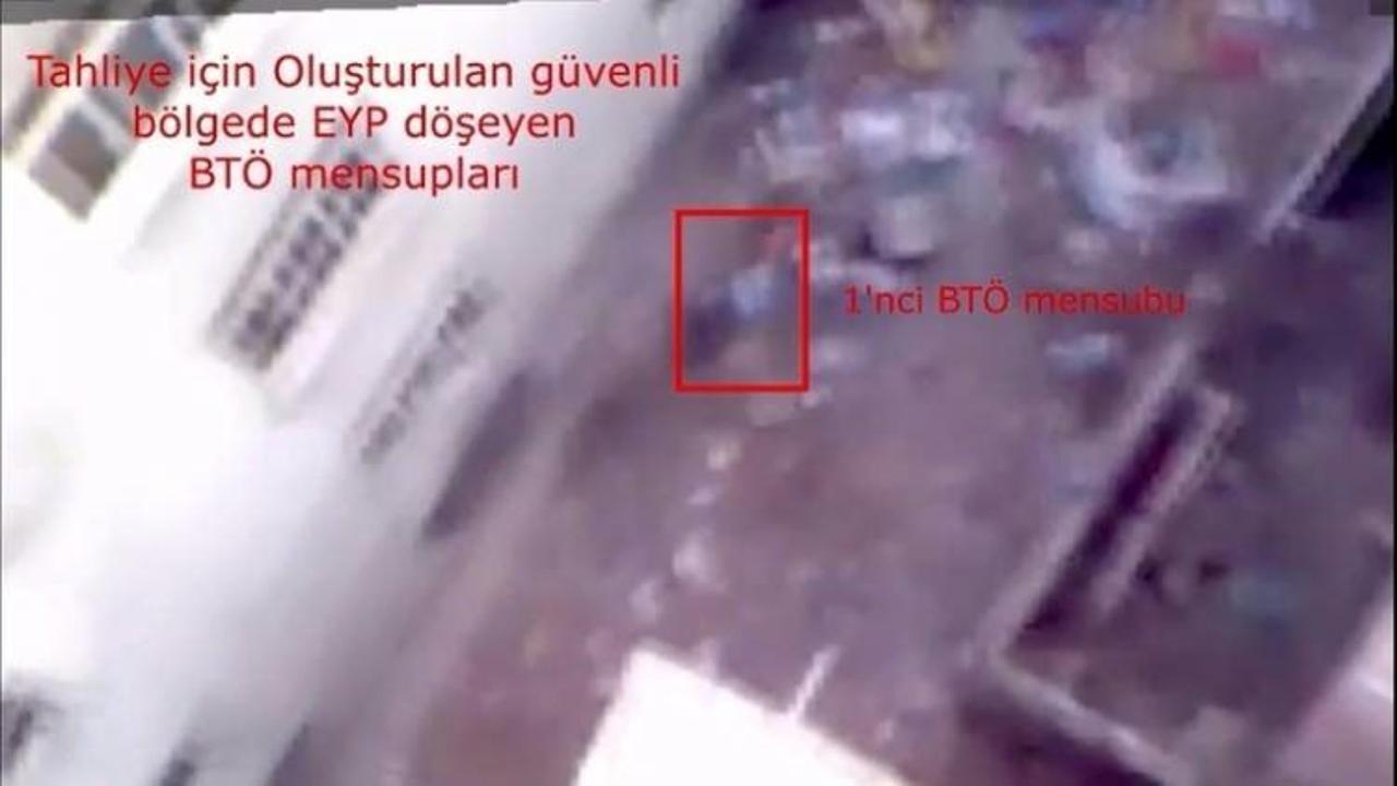 Tahliye koridorunu fırsat bilip bomba d&ouml;şediler