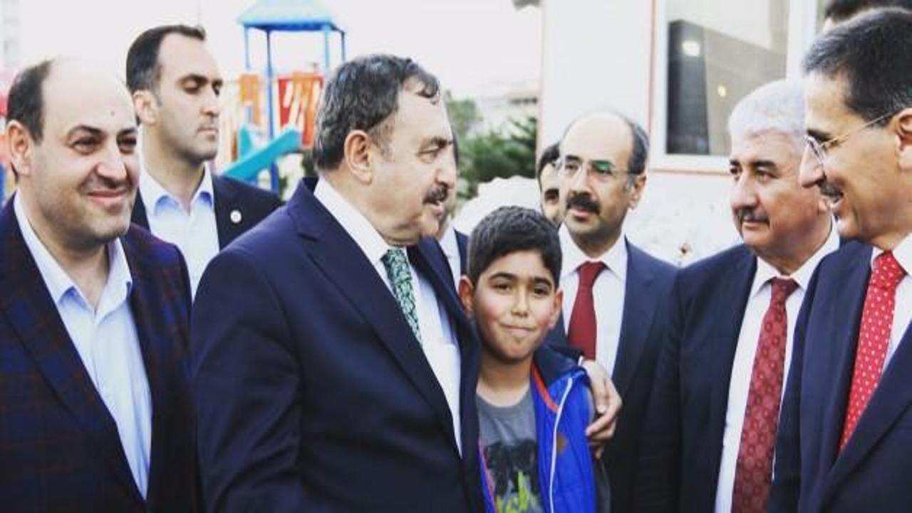 Bakan Eroğlu Suriyeli yetimleri ziyaret etti