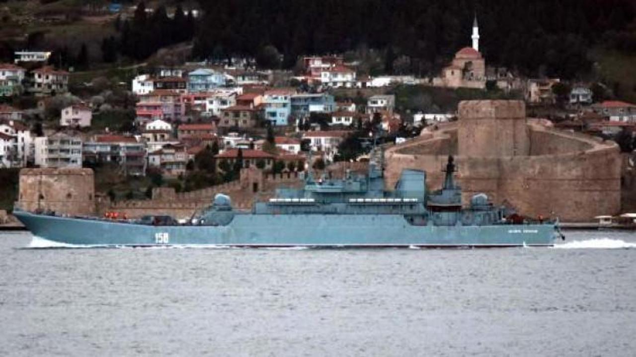 Rus 'Caesar Kunikov' Akdeniz'e iniyor