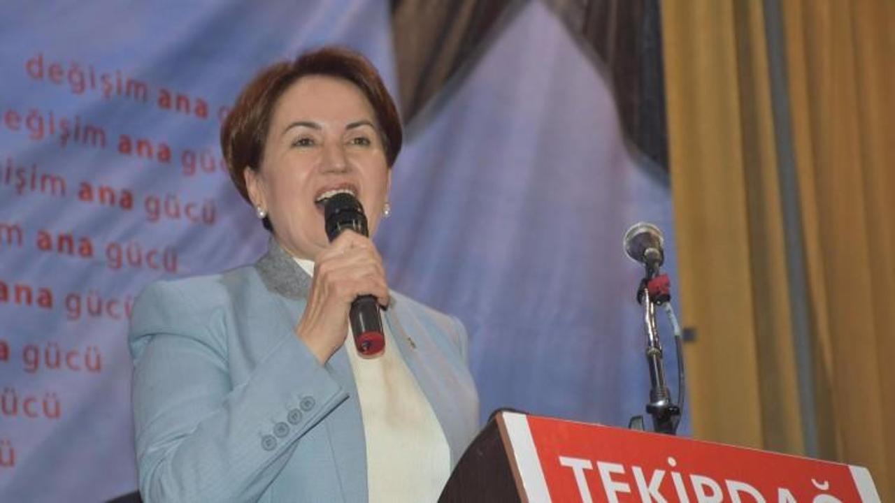 Akşener'den Bahçeli'ye salvo