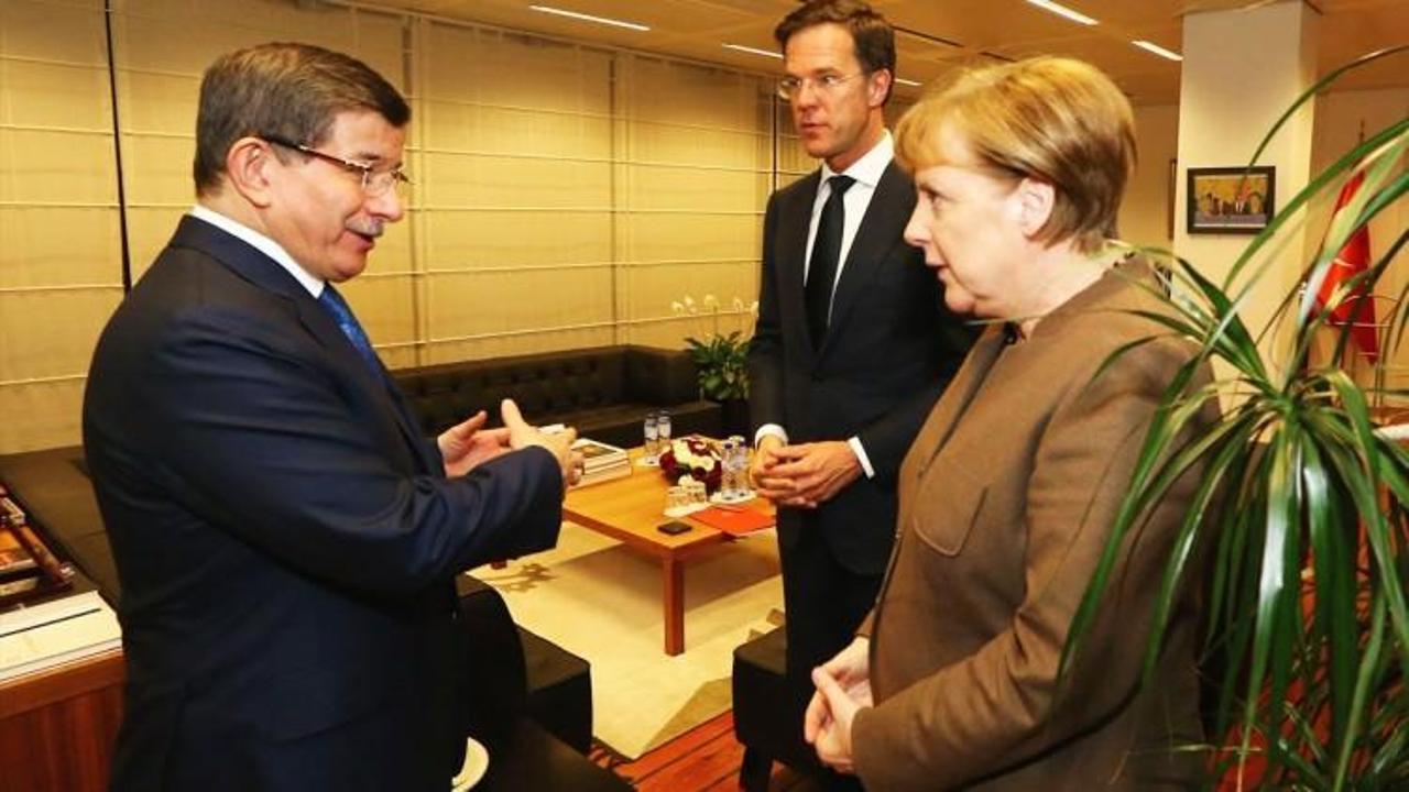 Başbakan'dan Brüksel'de ilk görüşme