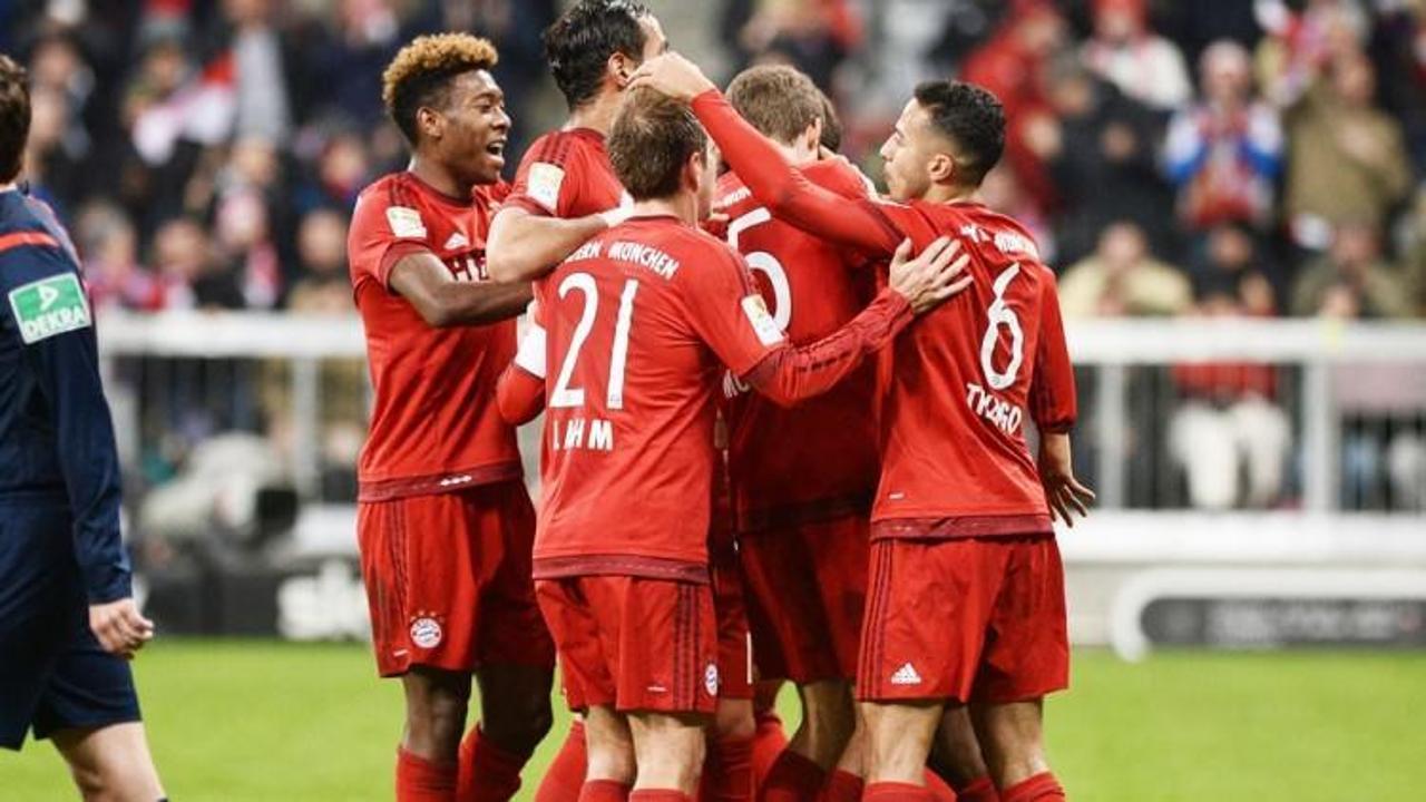 Bayern, Bremen'i ezdi geçti
