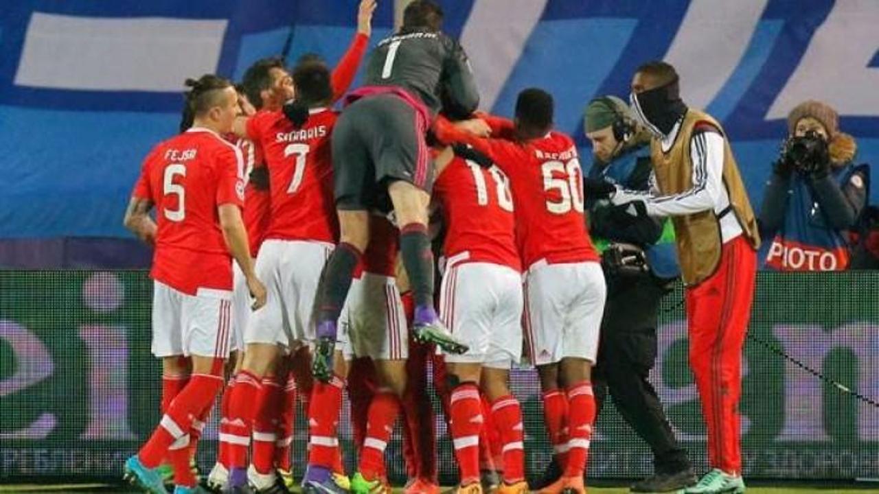 Benfica, Rus ekibi devirdi, çeyrek finale yükseldi