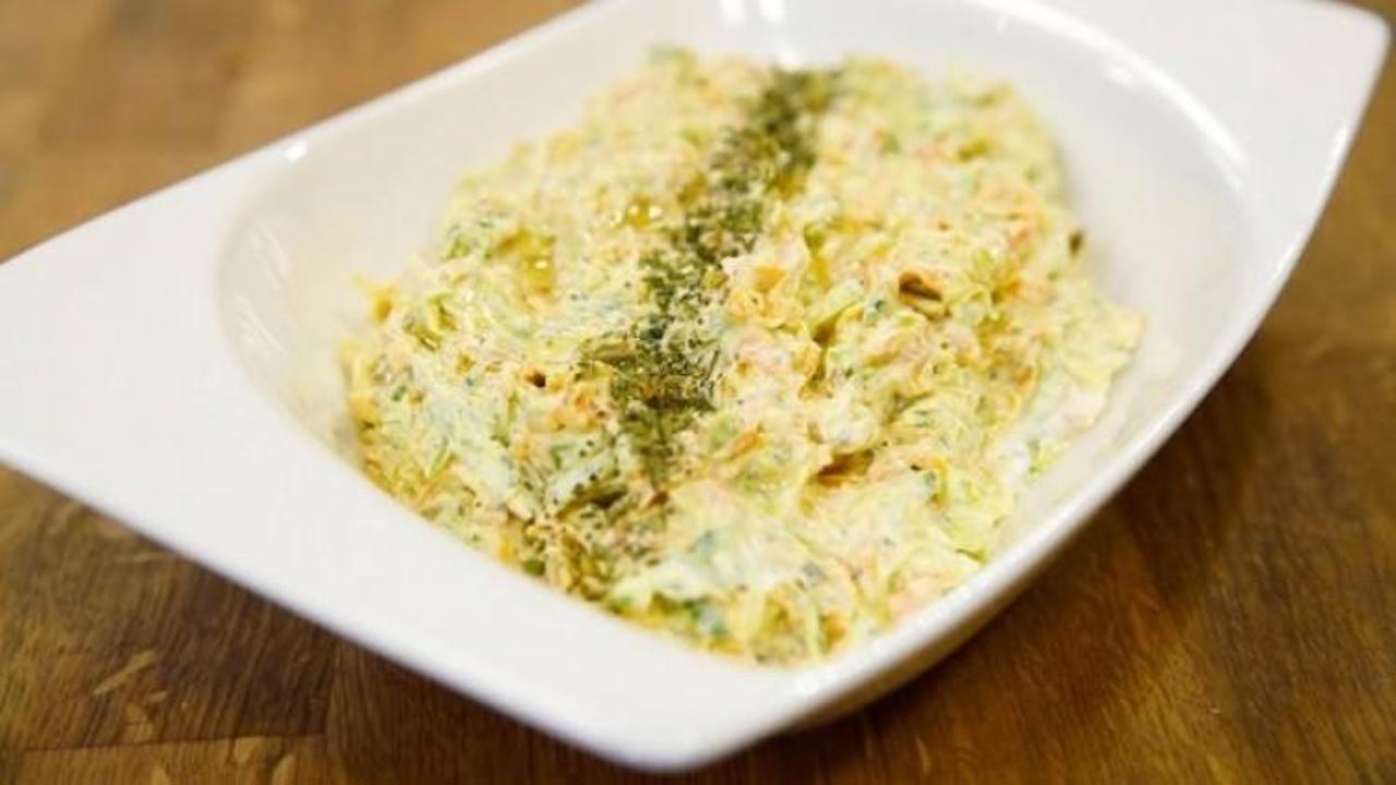 Yoğurtlu Sebze Salatası