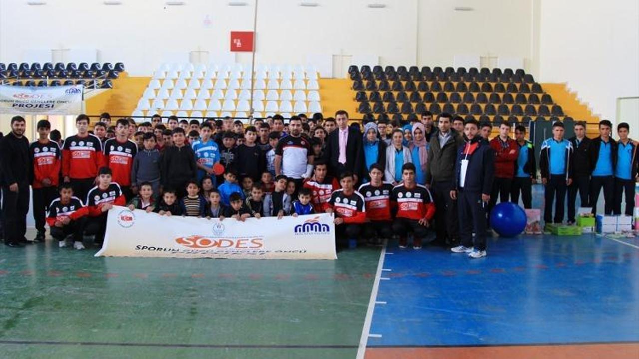 Darende'de "Sporun Gücü Gençlere Öncü'' projesi tanıtıldı