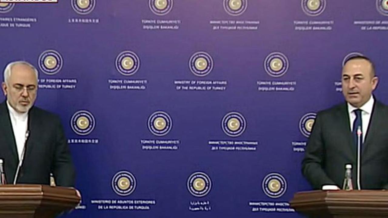 Çavuşoğlu ve Zarif'ten ortak açıklama 
