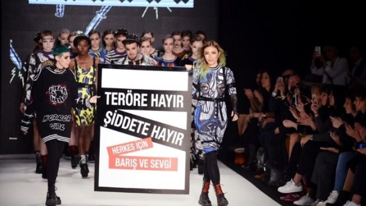 İstanbul Moda Haftası’ndan ’terör’ mesajı