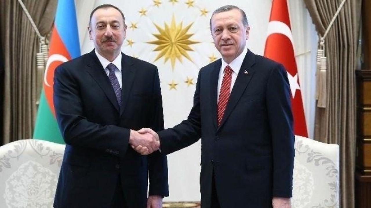 Cumhurbaşkanı Erdoğan Aliyev'i aradı