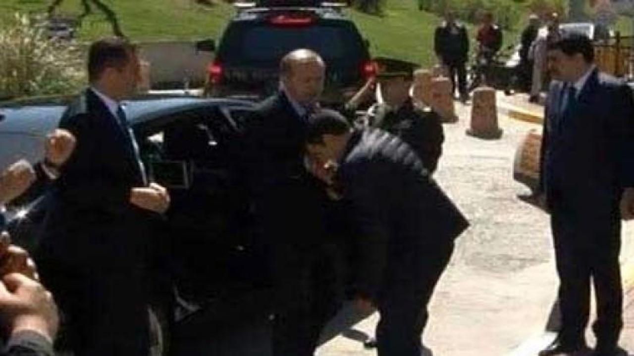 Erdoğan ABD dönüşü dünürünü ziyaret etti